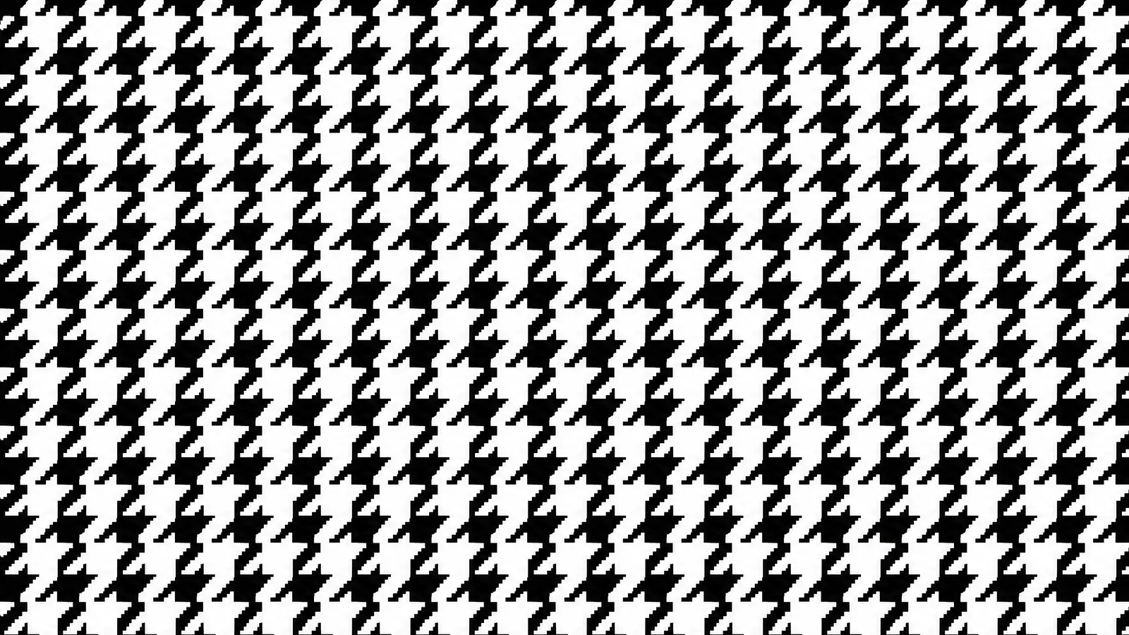 Papier peint motif pied-de-poule noir et blanc classique