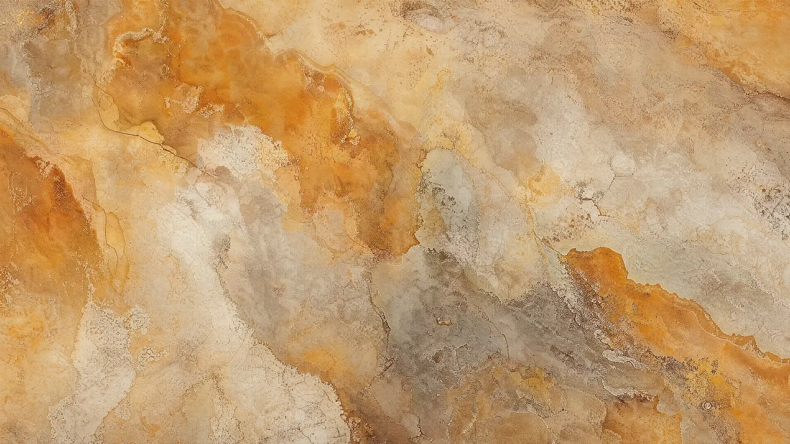 Papier peint panoramique abstractions minérales au coucher de soleil