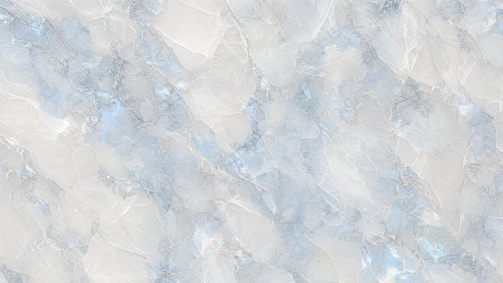 Papier peint panoramique Matrice de glace nuancée