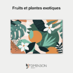 Fruits et plantes exotiques