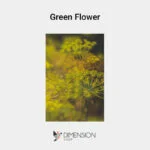 tableau-green-flower