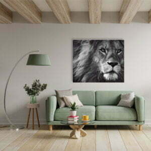 tableau-lion-aquarelle